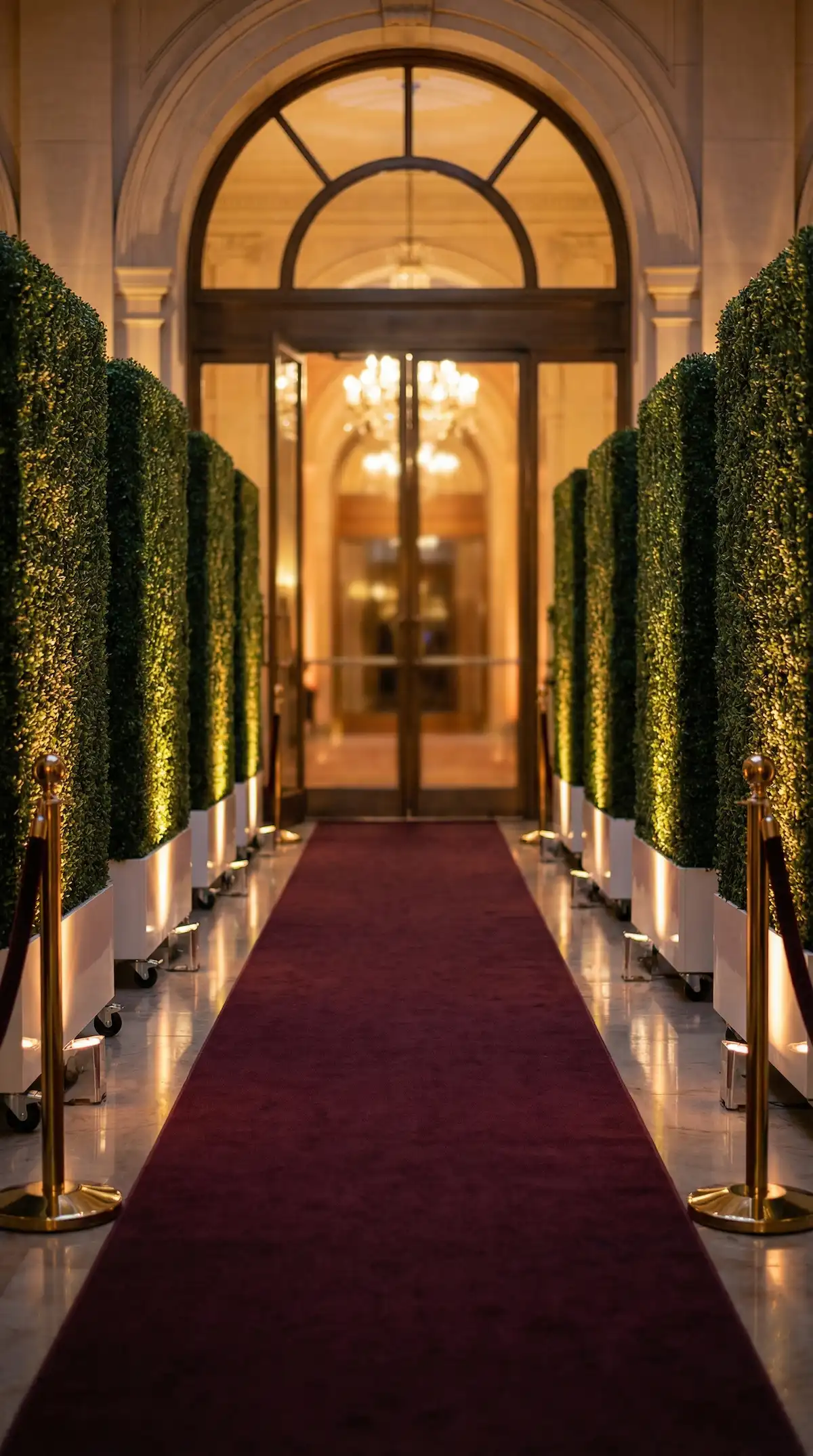 Event living wall backdrop